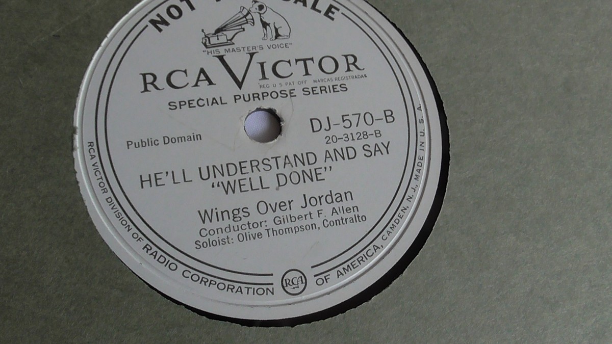 Jesse Stone - 78rpm single 10-inch – RCA Victor #DJ-570