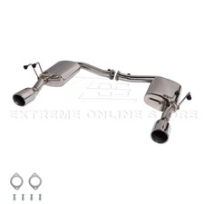 For 16-21 Honda Civic 1.5t T-304 Muffler Axle Back 4inch Dual Tips Exhaust For 16-21 Honda Civic 1.5t T-304 Muffler Axle Back 4inch Dual Tips Exhaust