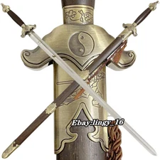 Chinese WuShu TAICHI Flexible Sword Stainless Steel KungFu TaiJi Exercise Jian