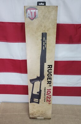 Advanced Technology Intl ATI Ruger 10/22 Stock, Black - RUG3000