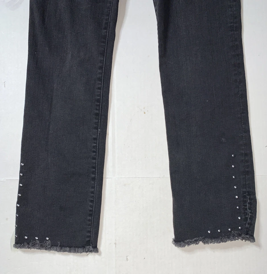 Pantalones de mezclilla elásticos desgastados The Childrens Place usados para niñas (talla 14) Foto 2 de 4