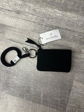 Vera Bradley Zip ID Lanyard - Classic Black NEW with tags