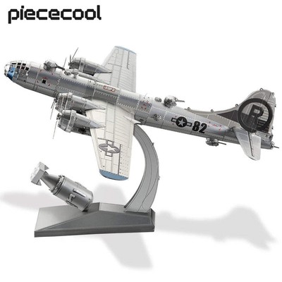 Piececool 3D Puzzle - B-29 Super Fortress, modello in metallo, kit creativo DIY