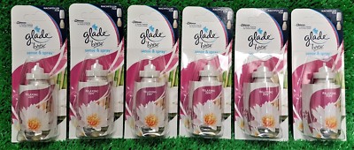 (22,68 /100ml) 6x Glade by Brise sense & spray Relaxing Zen Nachfüllpackungen