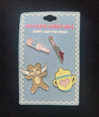 Melanie Martinez Sippy Cup Enamel Pin Pack