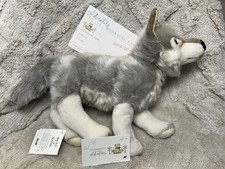 Steiff Snorry Wolf 32cm Rare, HTF LNWT