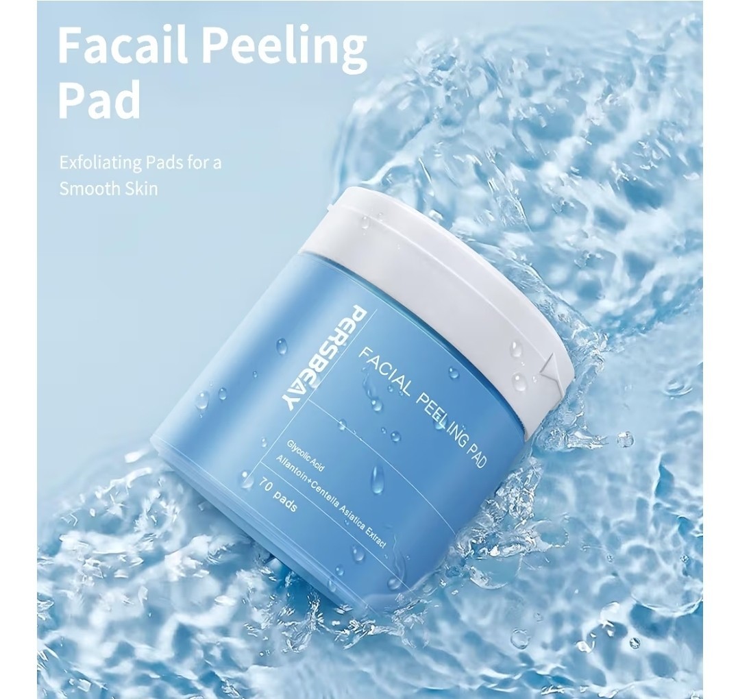 Glycolic Acid Pads Exfoliating Toner Pads for Facial Radiance Dual Action Gen...