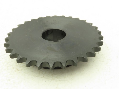 Pignone catena a rulli finitura foro S40 B 30H 30 denti #40 1-1/4"ID lotto di 2 - Foto 5 di 11