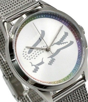 [A3M] Lacoste Stainless Steel Silver 36mm Quartz Watch 2001259 [m4T]