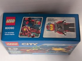 Lego City Deep Sea Scuba Scooter, #60090, Octopus, Sealed