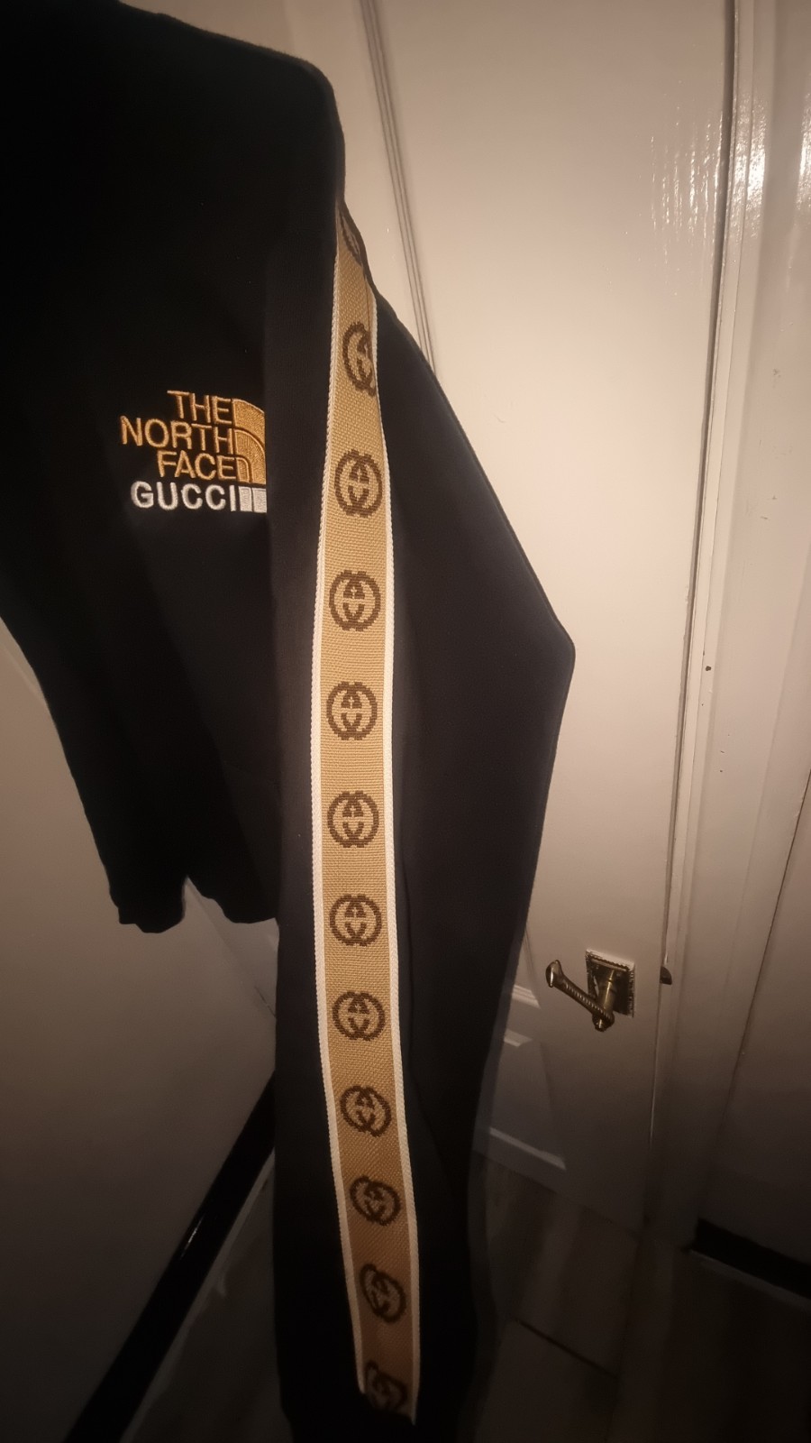 The North Face x Gucci Rhyton Allover Logo Black Multi-Color image 5