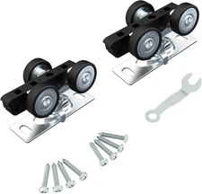 Pocket Door Rollers Assembly, Commercial Grade Sliding Door Rollers Replacement,