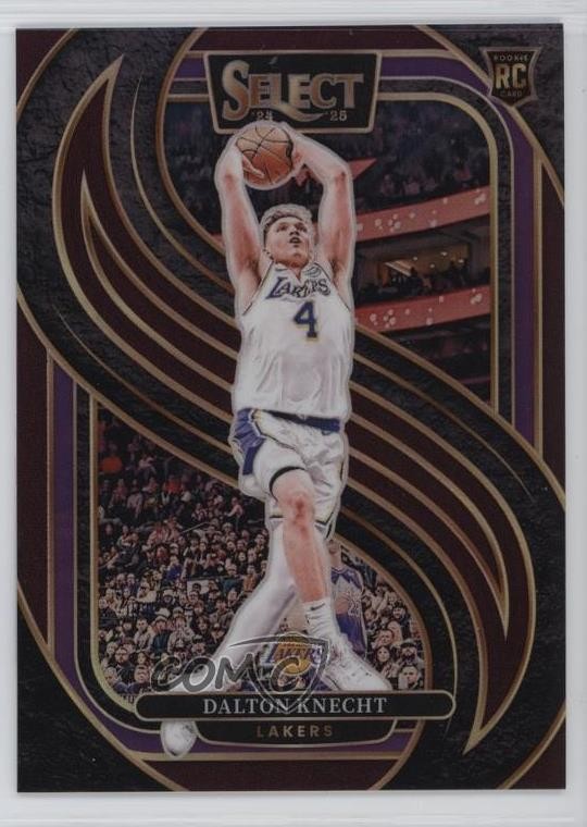 2024-25 Panini Select Premier Level Maroon Prizm 60/175 Dalton Knecht #186 4jk