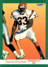 1991 Fleer #21 David Fulcher
