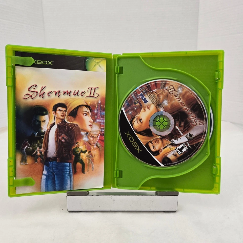 Shenmue II Xbox Original CIB Completo con Shenmue La Película DVD DE COLECCIÓN NTSC Foto 3 de 4