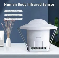 360 Degree Recessed PIR Ceiling Occupancy Motion Sensor Detector Light Switch