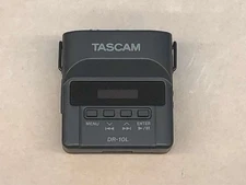 TASCAM DR-10L Wireless Lavalier Recorder MicroSD Battery Operated Used