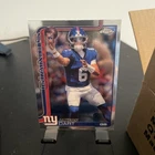 2025 Topps Chrome Football Jaxson Dart #206 Base (RC) New York Giants