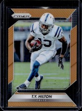 2016 Panini Prizm T.Y. Hilton Orange #/299 Colts