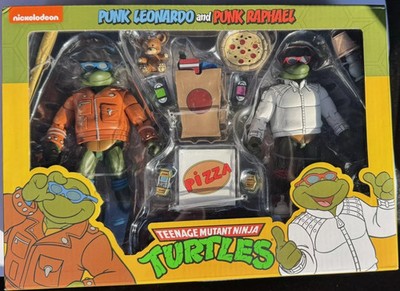 NECA TEENAGE MUTANT NINJA TURTLES PUNK DISGUISE TURTLES PACK Lot of 2