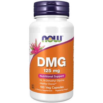 DMG 125 Mg 100 Veg Caps By Now Foods