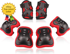 Kids Youth Knee Elbow Pads Protective Gear Set for Skating Cycling Bike Scooter