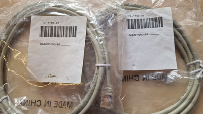 ETHERNET CROSS-OVER CABLE 72-1169-01 cab-ethxover 2 Stück
