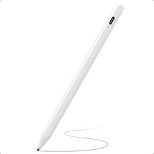 Stylus Pen for iPad 2018-2025 with Fast Charging  Palm Rejection, White