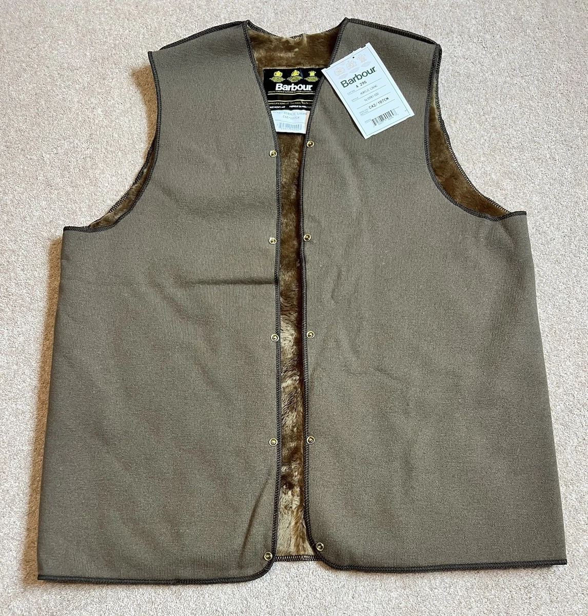 barbour pile lining products for sale | eBay UK