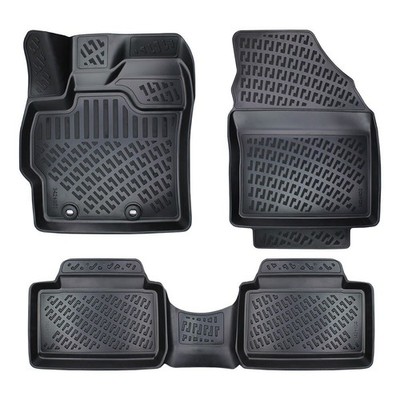 Custom 3D Molded Rubber Floor Mat for Toyota Yaris Cross 2022-UP 4 PCs