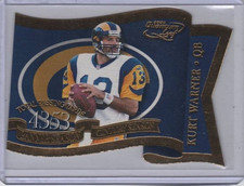 2000 Leaf Quantum #BS-6 KURT WARNER Banner Season Century /99 Rare SSP Rams Card