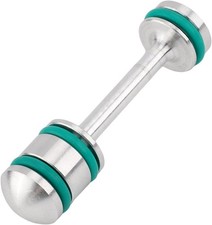 1pc LS Oil Diverter Barbell, High Performance Aluminum Alloy Oil Gallery Plug