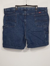 Vintage Wrangler 48 Regular Carpenter Denim Shorts Men's 6.5" Inseam 16" Rise