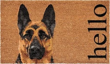 Calloway Mills German Shepard 1'5" x 2'5" (Rectangular), 