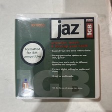 Iomega Jaz 1GB Disk Formatted for IBM Compatibles New Sealed NOS