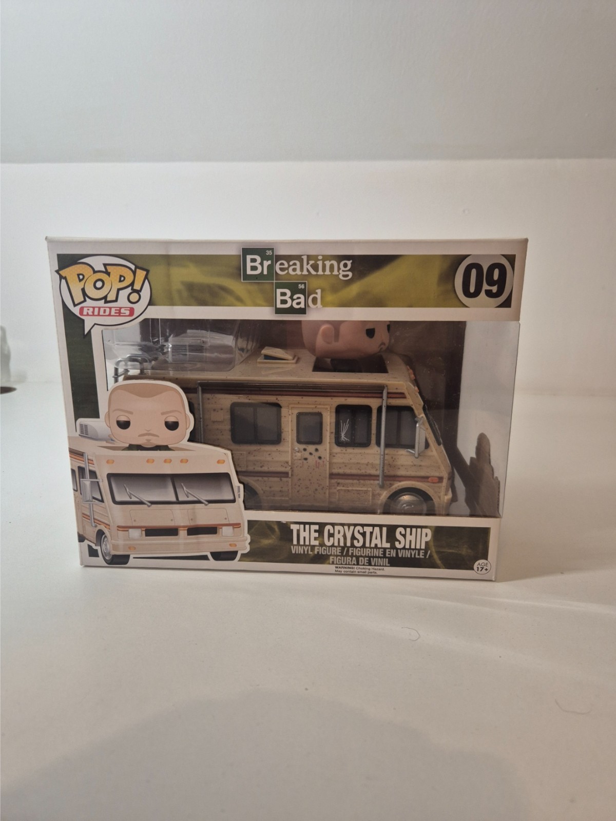 Funko Pop Rides Breaking Bad 09 vehicule Crystal Ship pour decoration bureau et salon de geek