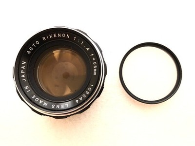 Rikenon  55mm f/1.4 Lens - M42  Pentax  Screw Mount