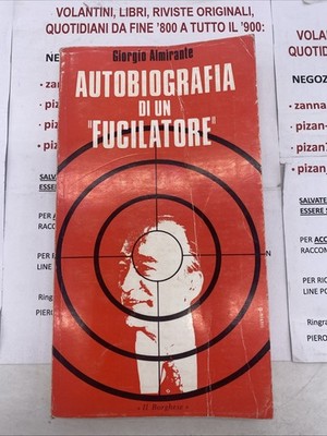 GIORGIO ADMIRANTE - AUTOBIOGRAPHIE EINES SCHÜTZEN - DER BÜRGER