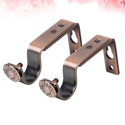 2 PCS Gardinenstangen Halterung Für Vorhangstange Gardinenstangenhalterung