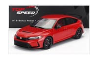 Mini-Gt TS0485 Honda - Civic TYPE-R LHD 2023 - ROT - 1/18