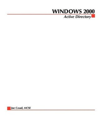Windows 2000 Active Directory by Joe Casad (English) Paperback Book