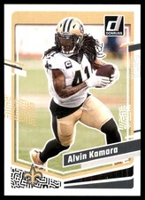 Alvin Kamara 2023 Donruss #210 Saints NFL READ FREE SHIPPING AutographDen
