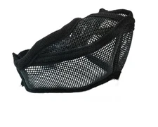 New Small Black Mesh Dog Muzzle