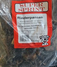 🎊TOP ANGEBOT🎊 3x 1Kg getrocknete Rinderlunge + 1Kg getrockneter Pansen = 4kg😋