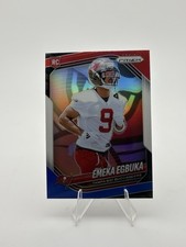2025 Panini Prizm Emeka Egbuka Red White Blue Buccaneers Rookie Rc