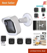 Blink Camera Housing Mounting Bracket 4th 3rd Gen Protective Cover 3 Pack