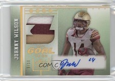 2024 Leaf Trinity 2nd and Goal to Go Gold /10 Johnny Wilson #2GG-JW1 Auto u4w