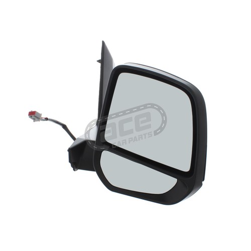 Electric Wing Door Mirrors Twin Glass Ford Tourneo Connect 2013-2018 Black Pair - Picture 10 of 22