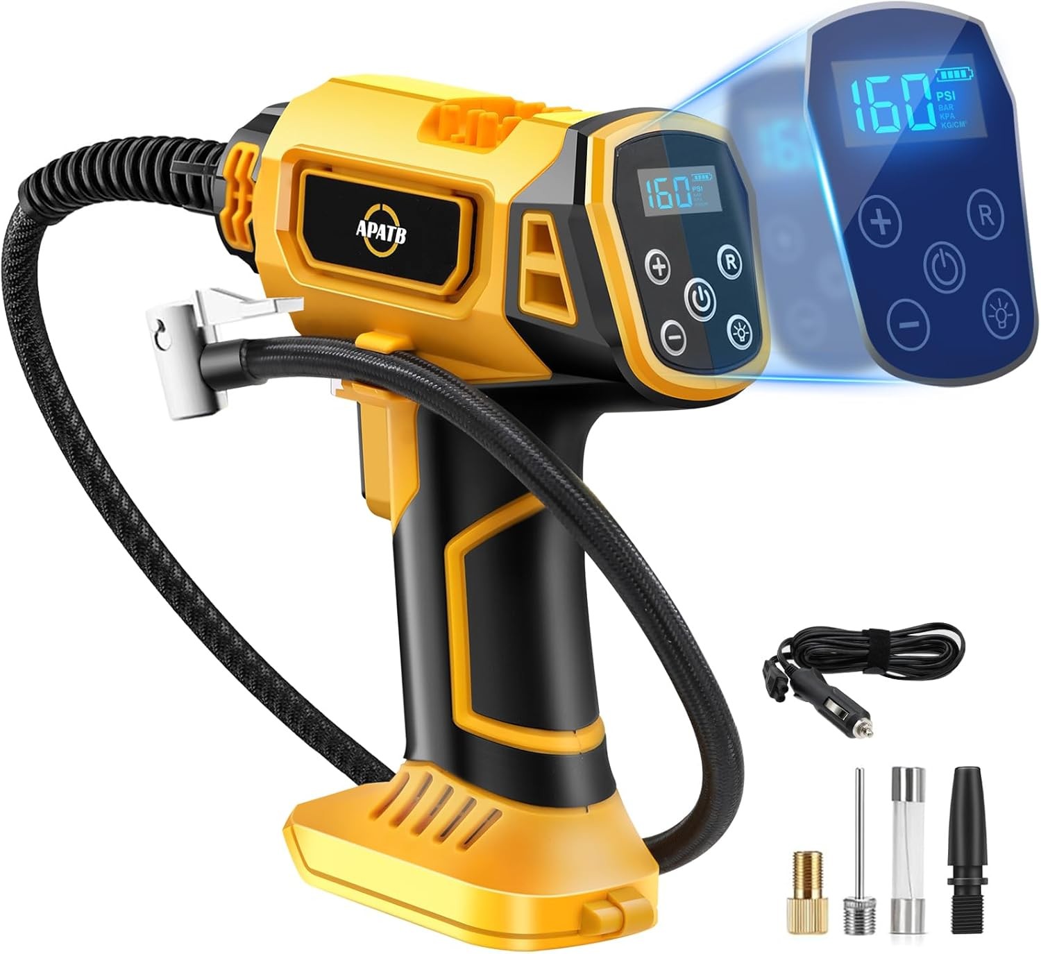 For Dewalt 20v Battery 150psi Tire Pump 2026
