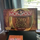 New ListingMonopoly The Lord of the Rings Trilogy Edition 2003 Hasbro 100% Complete w/ Ring